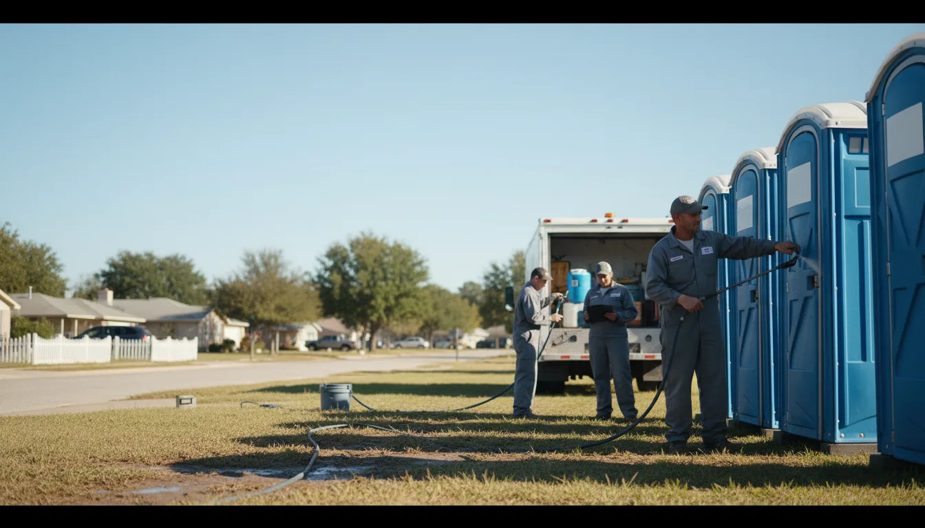 Long-Term Portable Toilet Rental in Mcville, ND near me